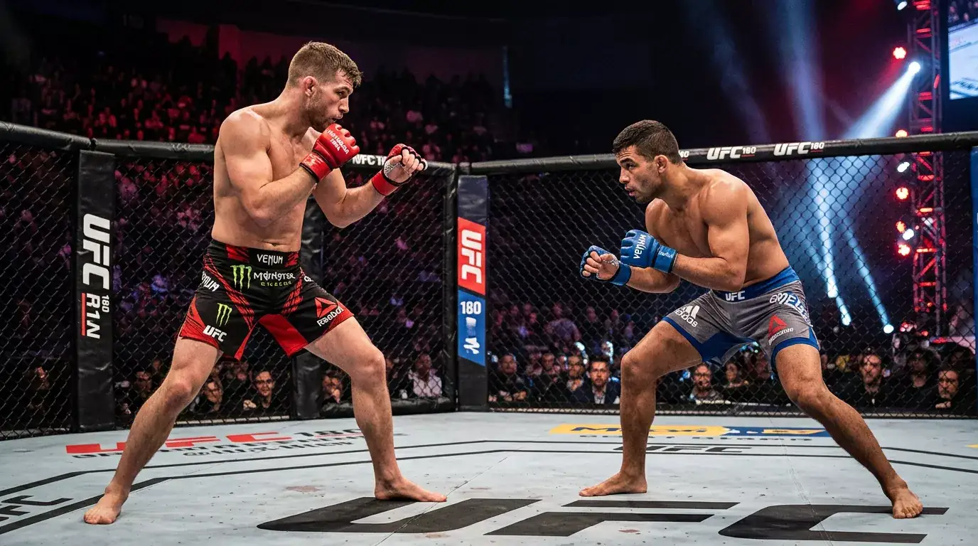 Analisis de estilos de combate entre striker y grappler en MMA