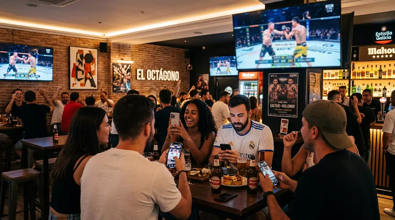 Crecimiento del mercado de apuestas MMA en España con datos de jugadores activos
